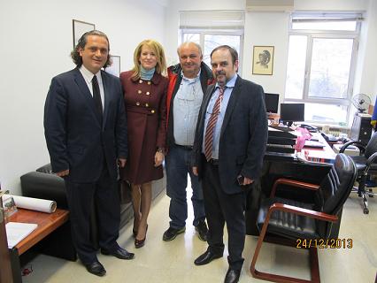 Επίσκεψη της Θ. Τζάκρη στο Νοσοκομείο της Έδεσσας